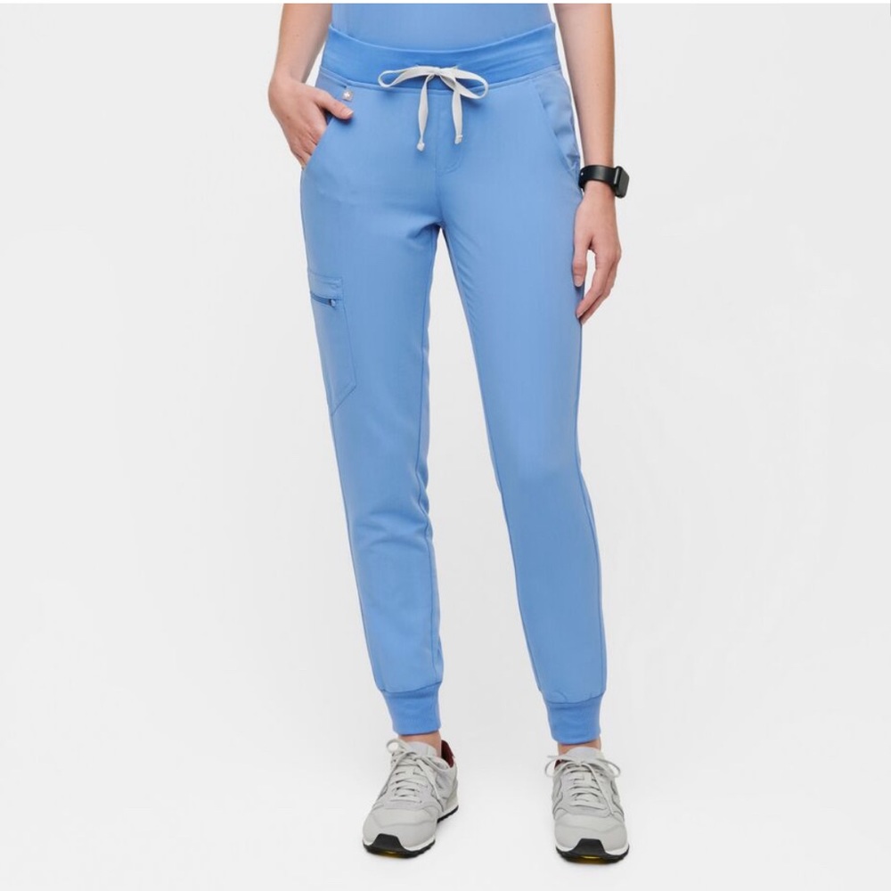 FIGS Ceil Blue Zamora Jogger Scrub Pant